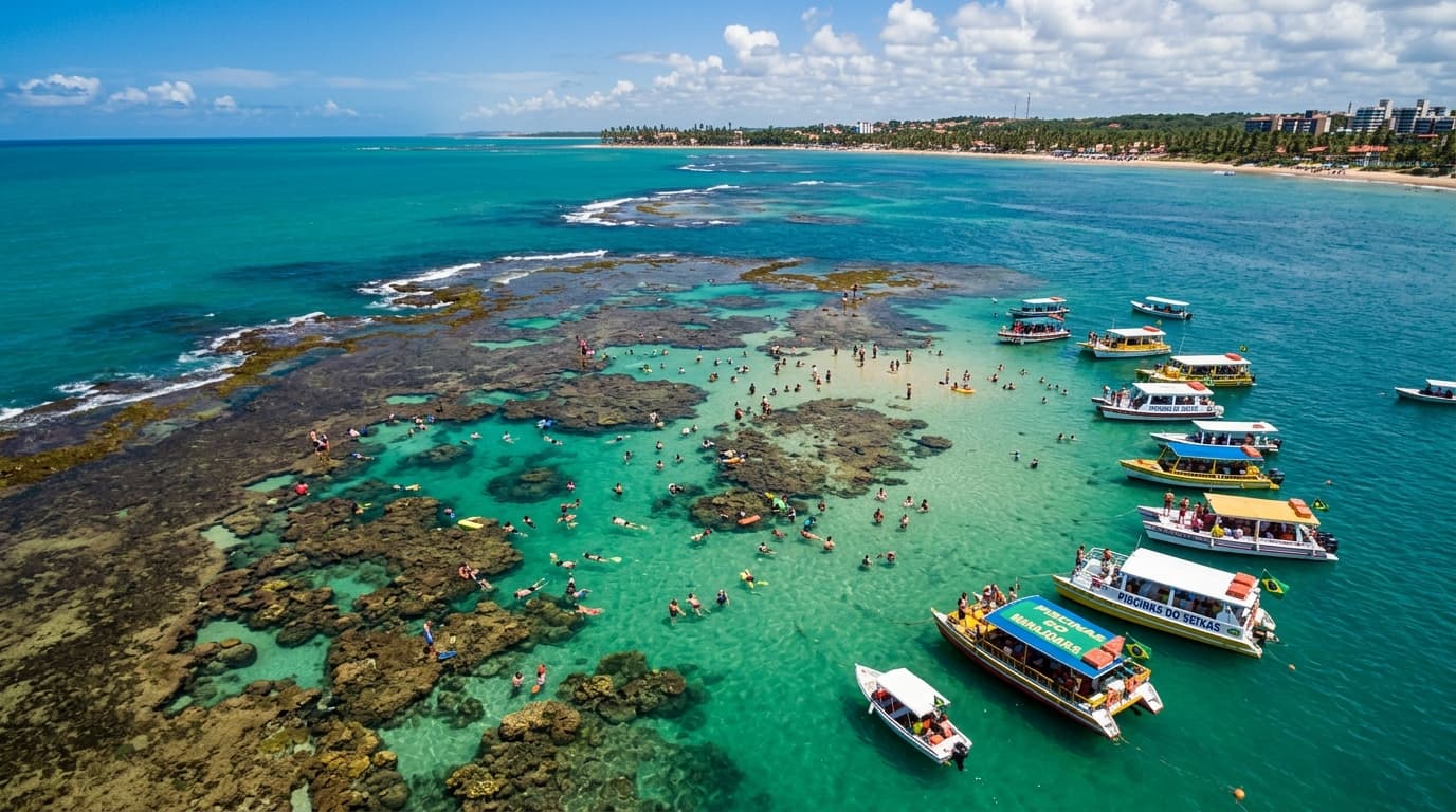Piscinas Naturais do Seixas em João Pessoa